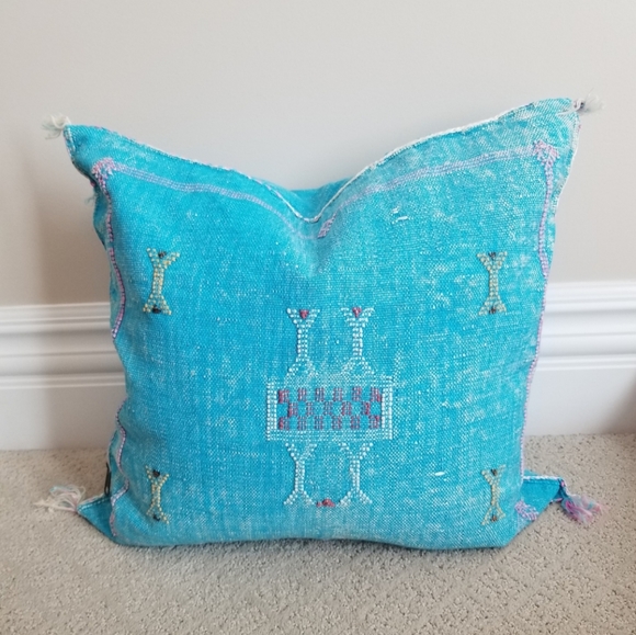 Other - Cactus (Sabra) Silk Moroccan Pillow Cover